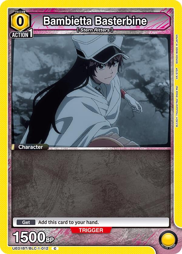 Image for Bambietta Basterbine (012) (Box Topper Foil) (UE01BT/BLC-1-012) - Union Arena