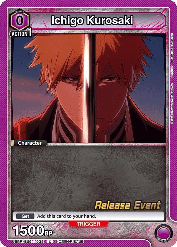 Image for Ichigo Kurosaki (039) (UEPR/BLC-1-039) - Union Arena