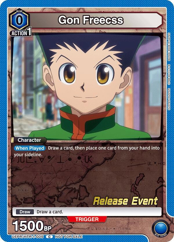 Image for Gon Freecss (005) (UEPR/HTR-1-005) - Union Arena