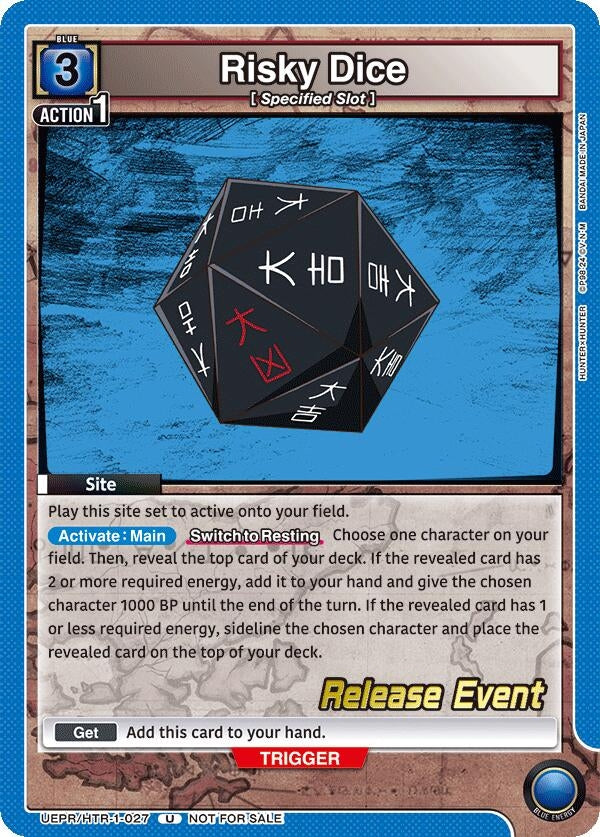 Image for Risky Dice (027) (UEPR/HTR-1-027) - Union Arena
