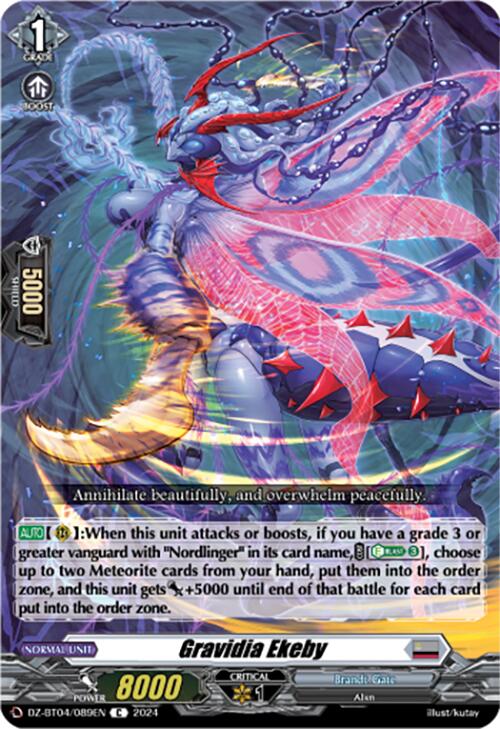 Gravidia Ekeby (DZ-BT04/089EN) [Destined Showdown]