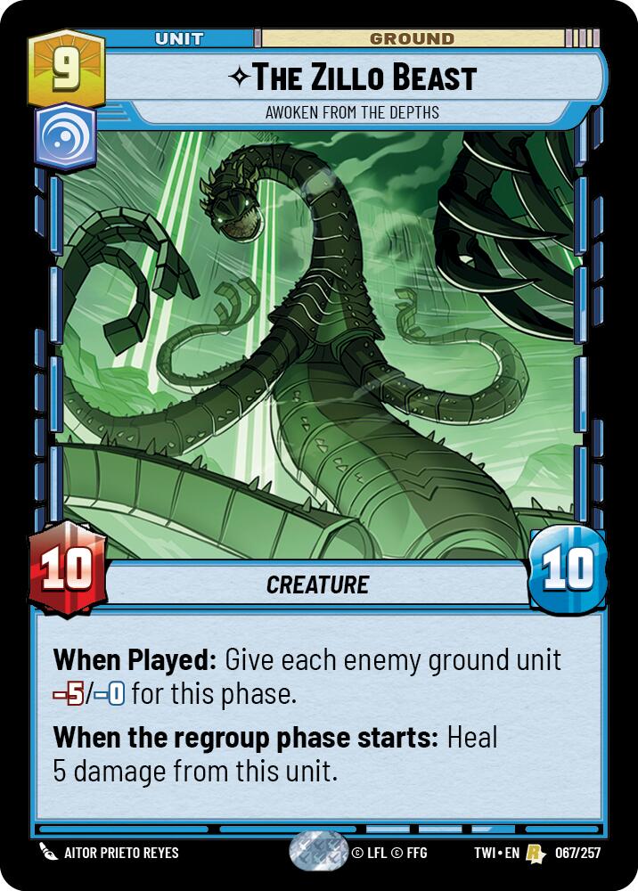 The Zillo Beast - Awoken From The Depths (067/257) (067/257) [Twilight of the Republic]