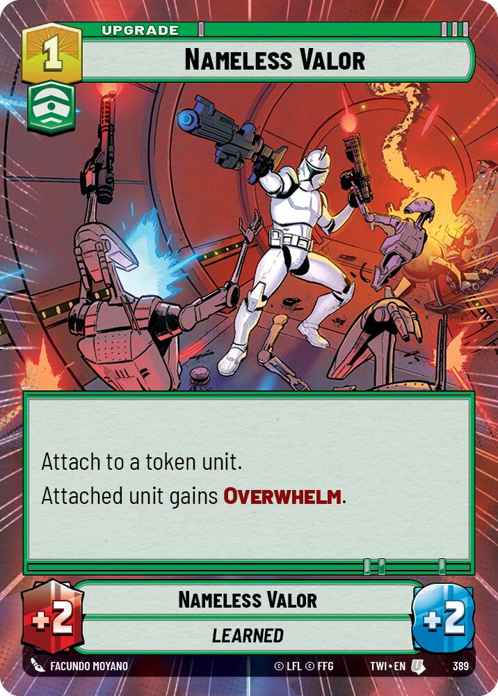 Nameless Valor (389) (Hyperspace) (389) [Twilight of the Republic]