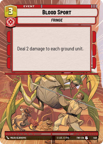 Blood Sport (440) (Hyperspace) (440) [Twilight of the Republic]