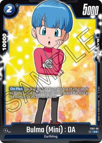 Bulma (Mini) : DA (Bonus Pack Alternate Art) [Starter Deck: Vegeta (Mini)]