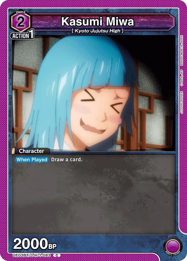 Image for Kasumi Miwa (083) (UE03BT/JJK-1-083) - Union Arena