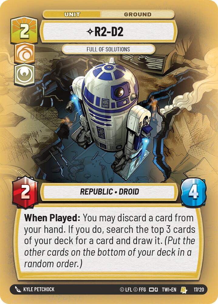 R2-D2 - Full of Solutions (17/20) (193/257) [Twilight of the Republic: Weekly Play]