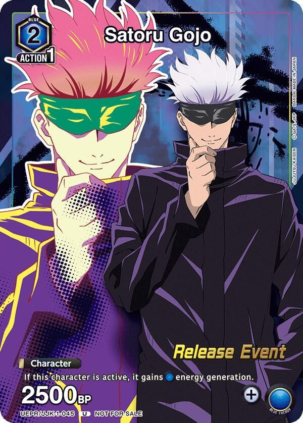Image for Satoru Gojo (Release Event Participation) (UEPR/JJK-1-045) - Union Arena