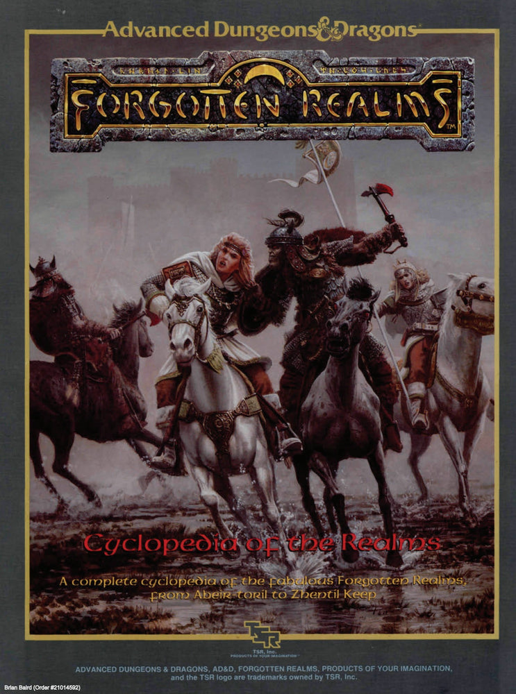 Forgotten Realms Cyclopedia of the Realms (Used)