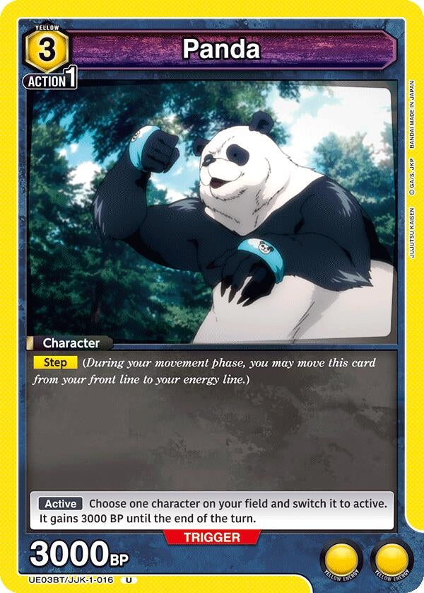Image for Panda (016) (UE03BT/JJK-1-016) - Union Arena