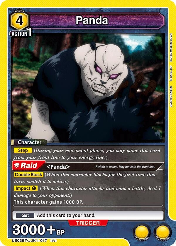 Image for Panda (017) (UE03BT/JJK-1-017) - Union Arena