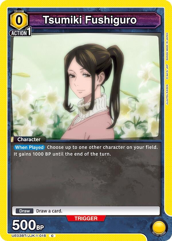 Image for Tsumiki Fushiguro (UE03BT/JJK-1-018) - Union Arena