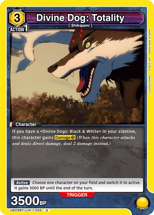 Image for Divine Dog: Totality (UE03BT/JJK-1-025) - Union Arena