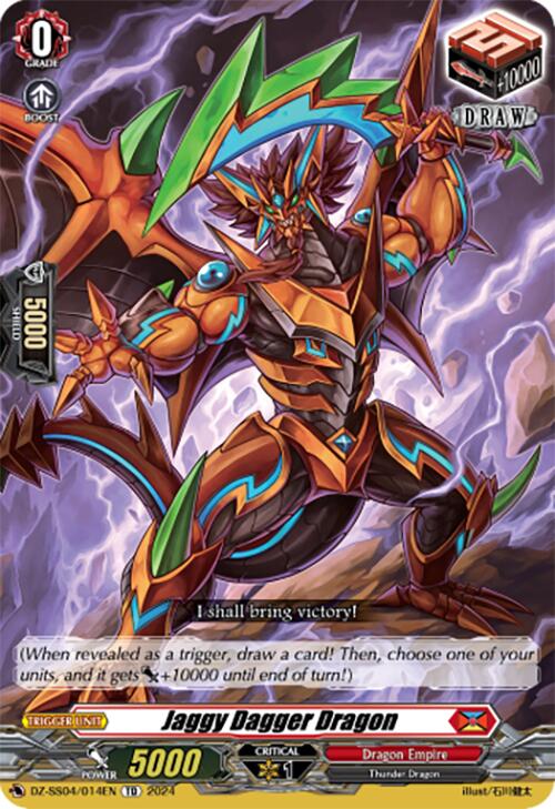 Jaggy Dagger Dragon (DZ-SS04/014EN) [Special Series Stardust Blade]
