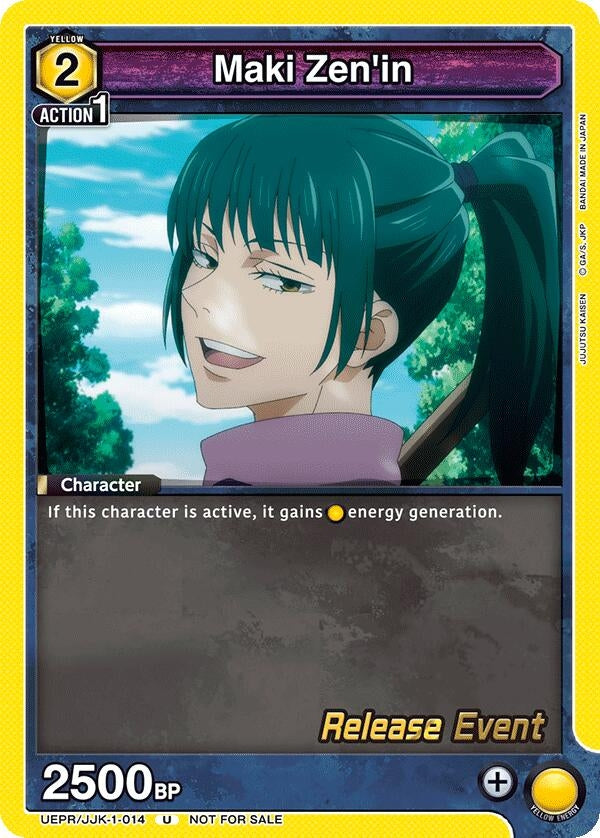 Image for Maki Zen'in (014) (UEPR/JJK-1-014) - Union Arena