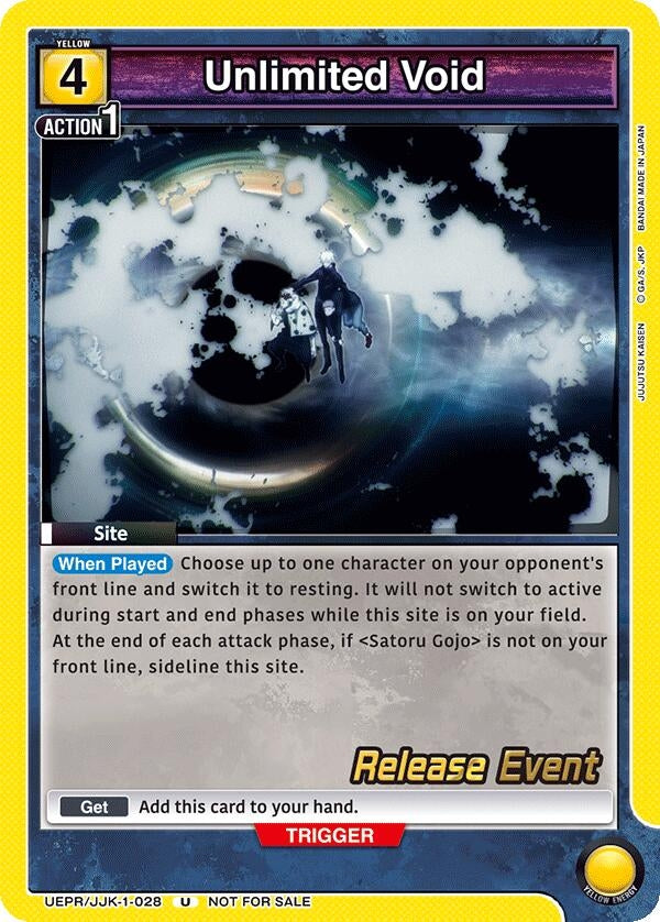Image for Unlimited Void (UEPR/JJK-1-028) - Union Arena