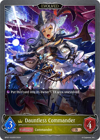 Dauntless Commander (Evolved) (BP07-032EN) [Verdant Steel]
