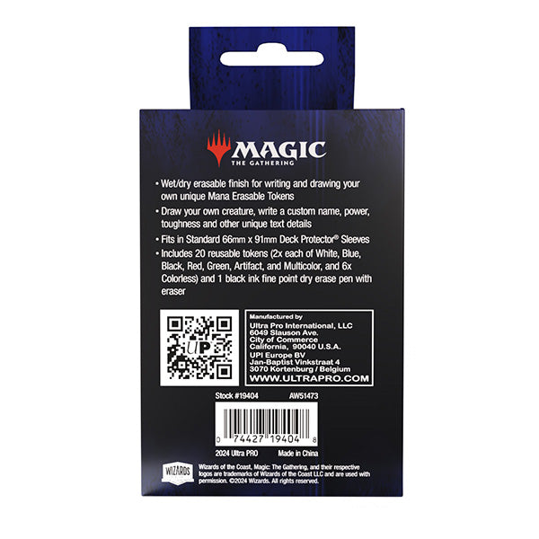 Erasable Tokens for Magic: The Gathering (20ct)