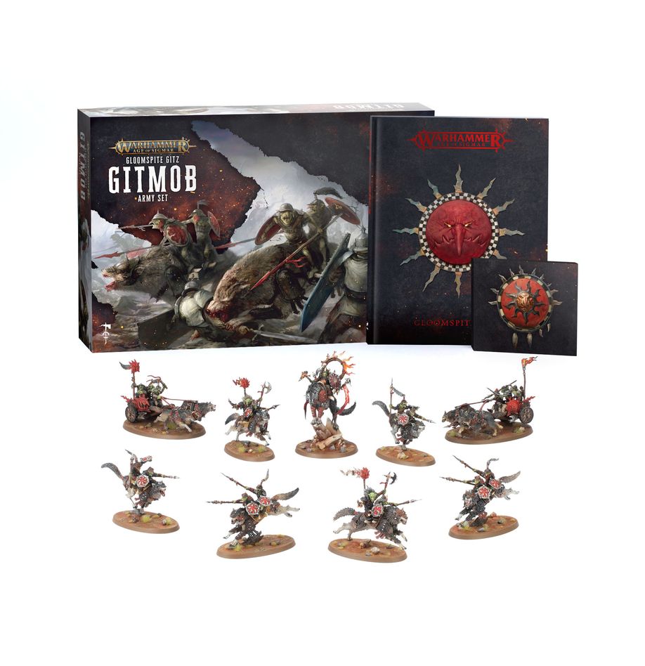 Warhammer Age of Sigmar - Gloomspite Gitz Gitmob Army Set