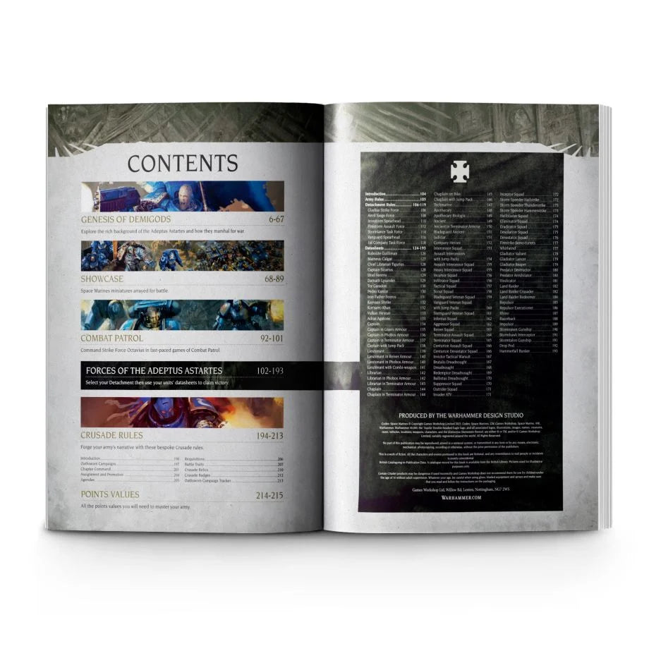 Warhammer 40k - Space Marines Codex