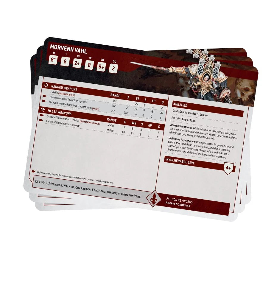 Warhammer 40,000 Index: Adeptus Sororitas