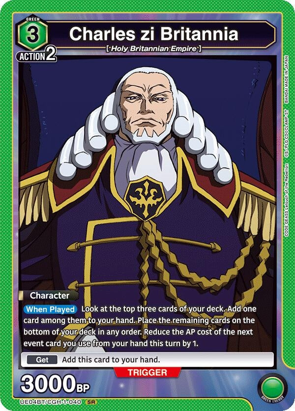 Image for Charles zi Britannia (UE04BT/CGH-1-040) - Union Arena