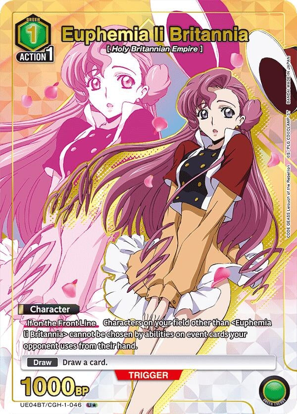 Image for Euphemia li Britannia (046) (U*) (UE04BT/CGH-1-046) - Union Arena