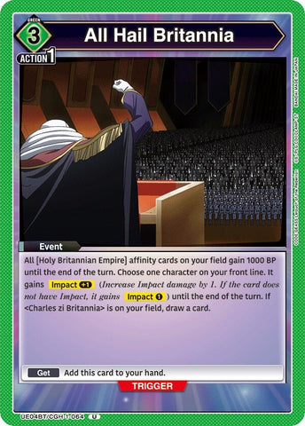Image for All Hail Britannia (UE04BT/CGH-1-064) - Union Arena