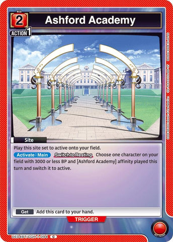 Image for Ashford Academy (UE04BT/CGH-1-094) - Union Arena
