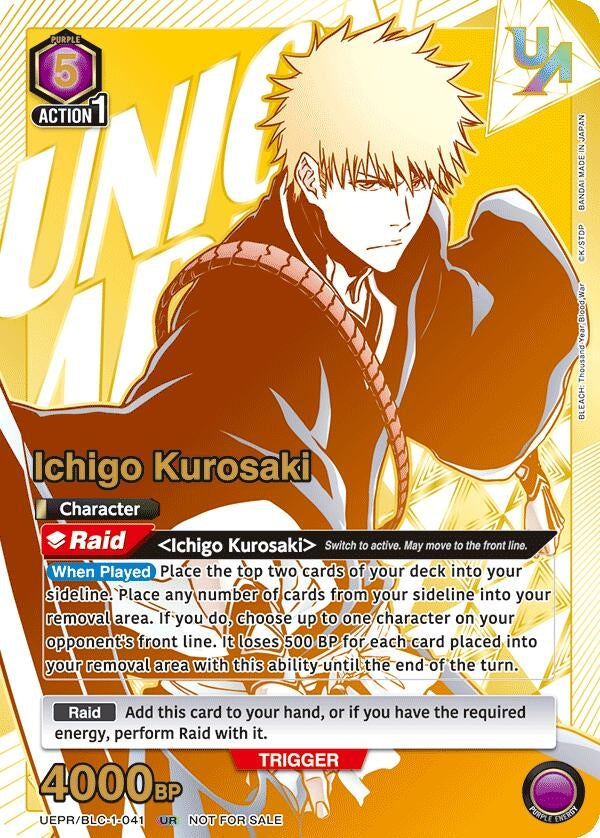 Image for Ichigo Kurosaki (041) (UEPR) (UEPR/BLC-1-041) - Union Arena