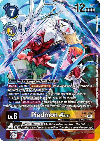 Piedmon ACE [EX8-062] (Alternate Art) [Chain of Liberation]