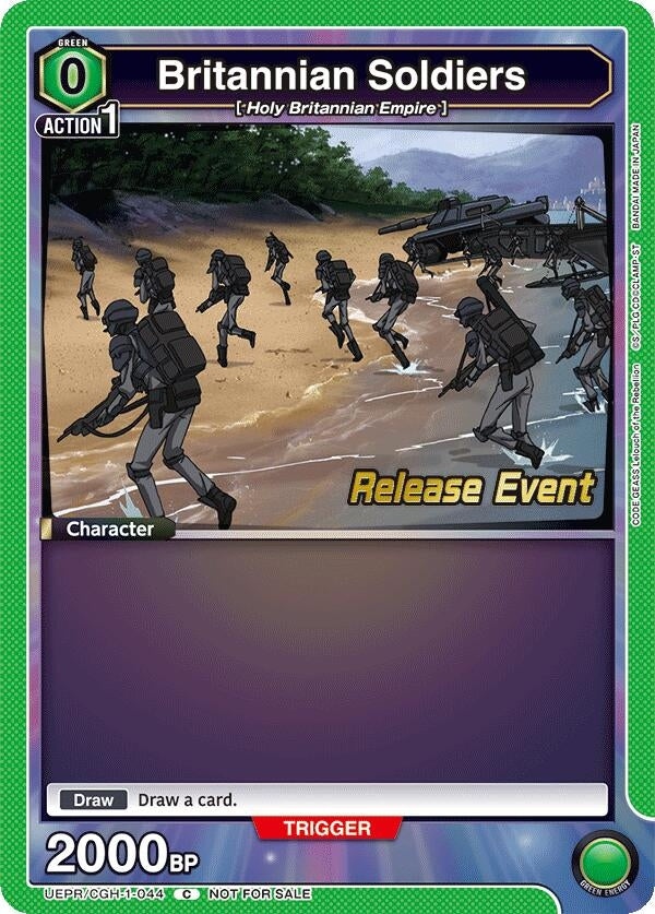 Image for Britannian Soldiers (UEPR/CGH-1-044) - Union Arena