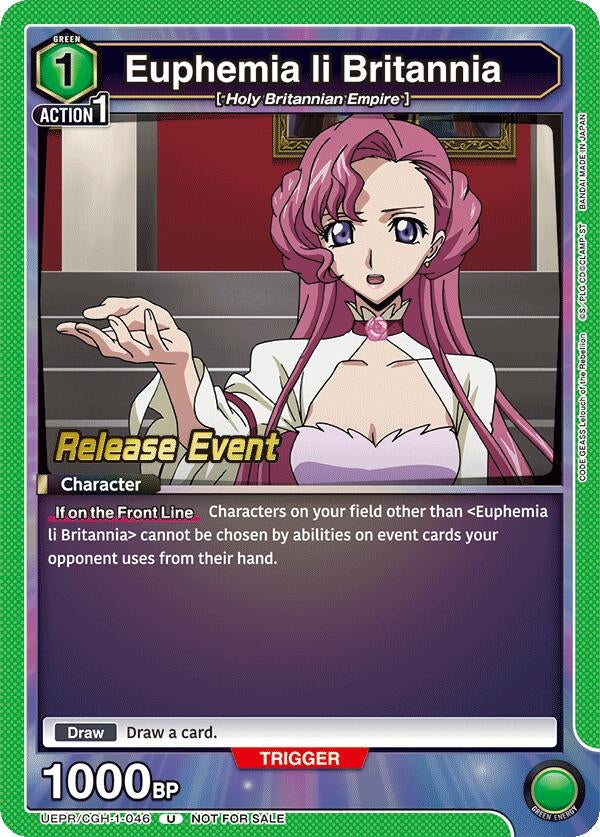 Image for Euphemia li Britannia (046) (UEPR/CGH-1-046) - Union Arena