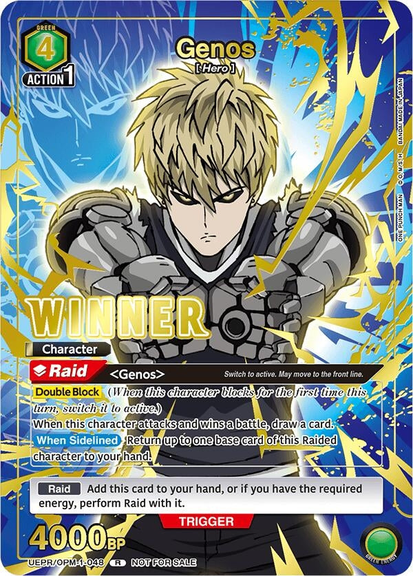Image for Genos (Winner) (UEPR) (UEPR/OPM-1-048) - Union Arena
