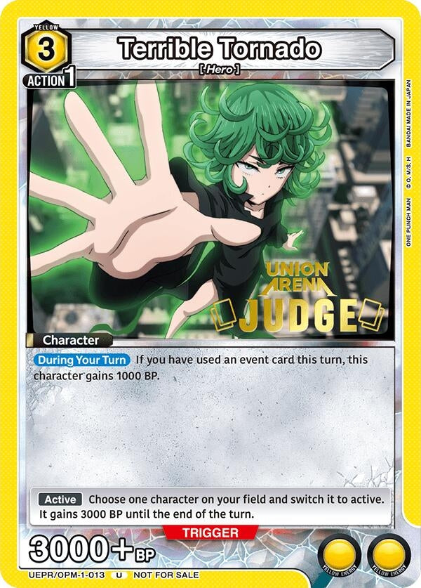 Image for Terrible Tornado (Judge Pack) (UEPR) (UEPR/OPM-1-013) - Union Arena