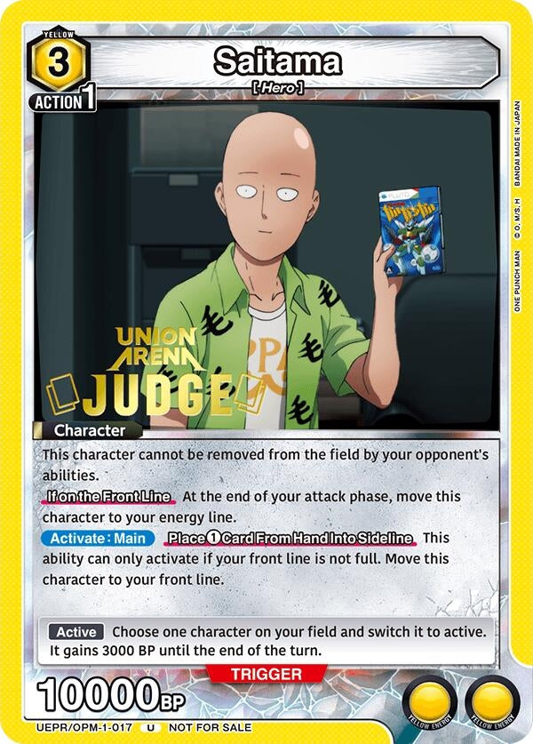 Image for Saitama (Judge Pack) (UEPR) (UEPR/OPM-1-017) - Union Arena