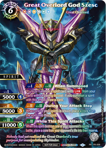 Great Overlord God Szesc (2024 World Championship Participation) (PR-068) [Battle Spirits Saga Promo Cards]