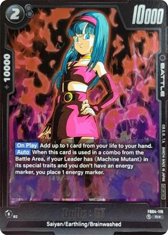 Bulla : GT (Tournament Pack 05) [Fusion World Tournament Cards]