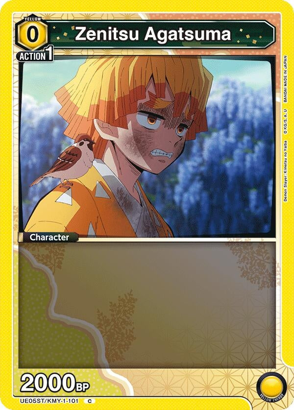 Image for Zenitsu Agatsuma (101) (UE05ST/KMY-1-101) - Union Arena