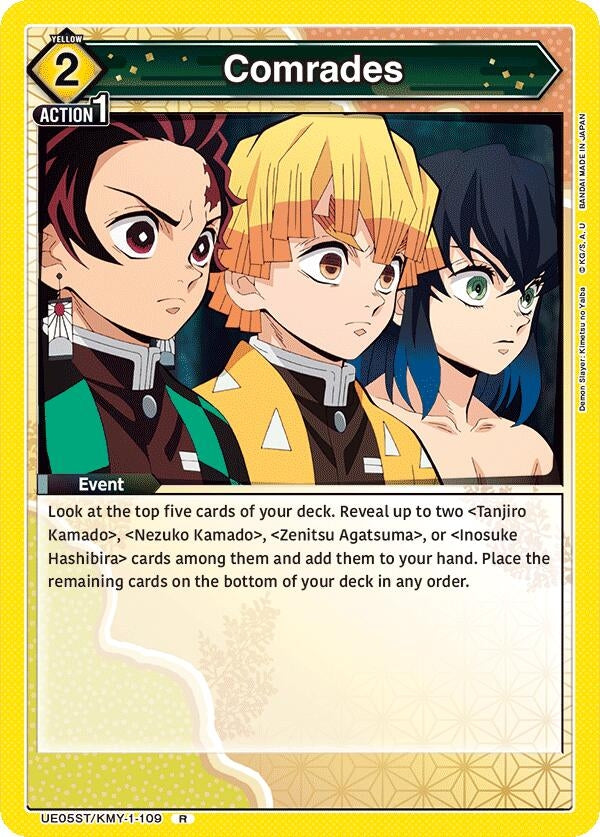 Image for Comrades (UE05ST/KMY-1-109) - Union Arena