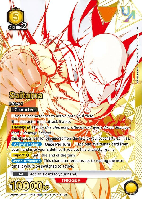 Image for Saitama (018) (UEPR) (UEPR/OPM-1-018) - Union Arena