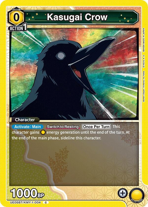 Image for Kasugai Crow (UE05BT/KMY-1-004) - Union Arena