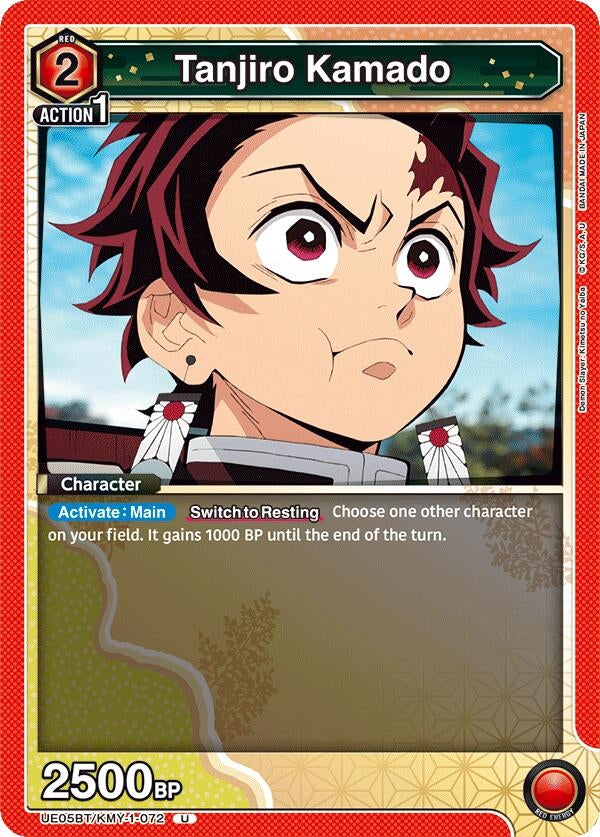 Image for Tanjiro Kamado (072) (UE05BT/KMY-1-072) - Union Arena