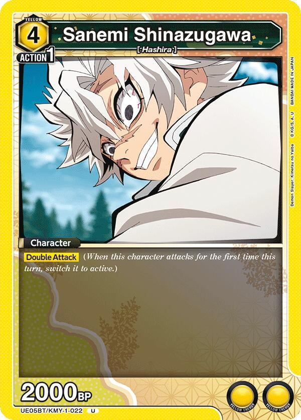 Image for Sanemi Shinazugawa (022) (UE05BT/KMY-1-022) - Union Arena