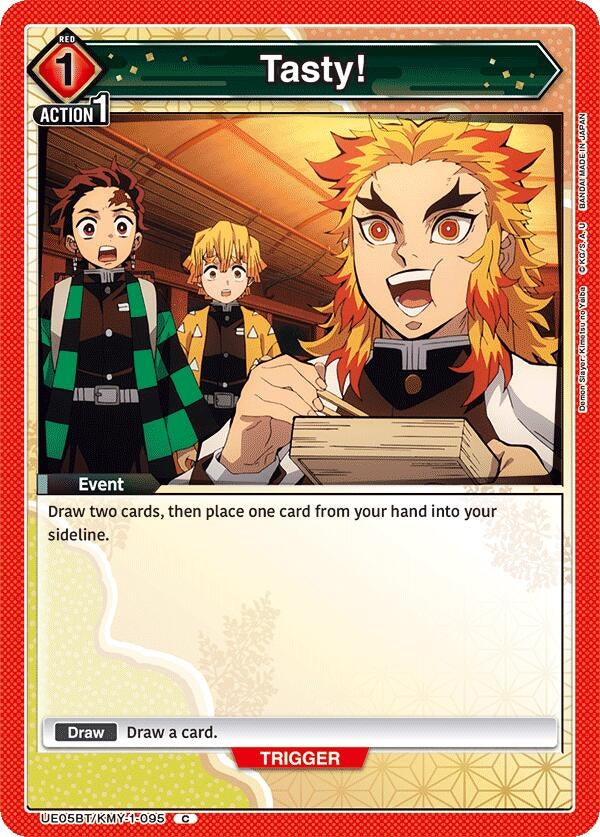 Image for Tasty! (UE05BT/KMY-1-095) - Union Arena