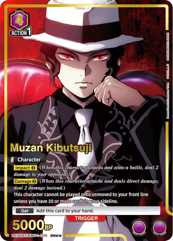 Image for Muzan Kibutsuji (035) (SR**) (UE05BT/KMY-1-035) - Union Arena