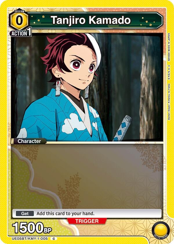 Image for Tanjiro Kamado (005) (Box Topper Foil) (UE05BT/KMY-1-005) - Union Arena