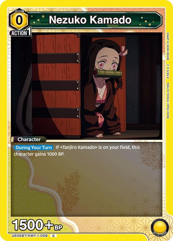 Image for Nezuko Kamado (009) (Box Topper Foil) (UE05BT/KMY-1-009) - Union Arena