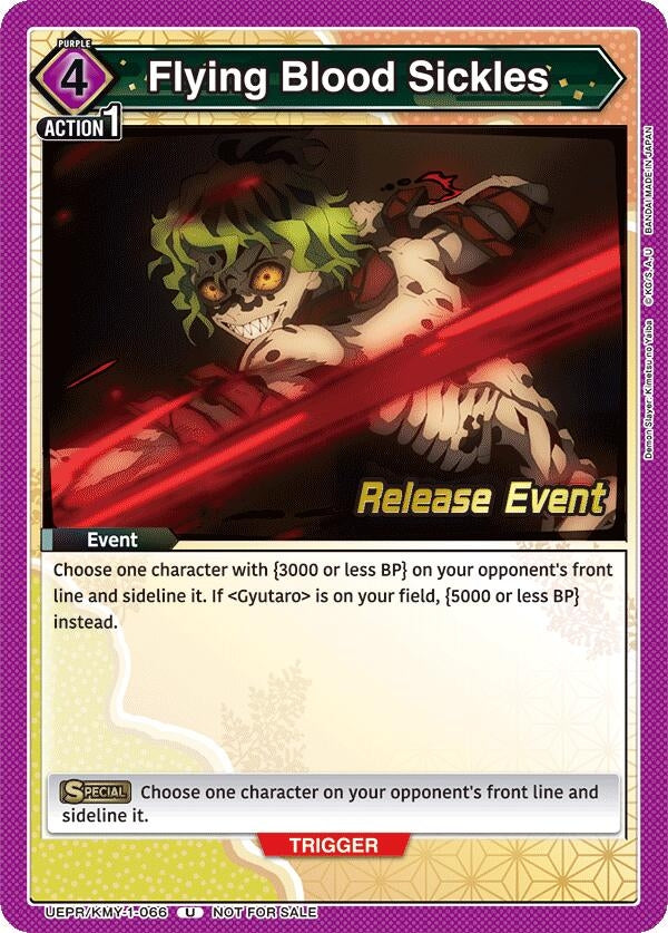 Image for Flying Blood Sickles (UEPR/KMY-1-066) - Union Arena