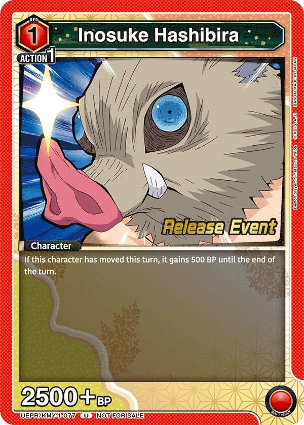 Image for Inosuke Hashibira (077) (UEPR/KMY-1-077) - Union Arena